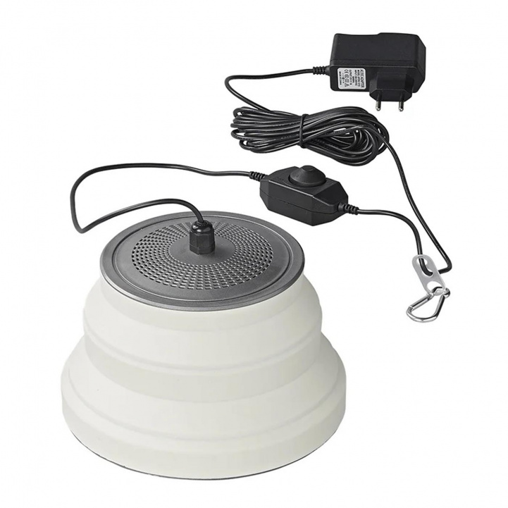 ProPlus Hengende LED-lampe Sammenleggbar Silikon Hvit i gruppen Hjem & Innredning / Belysning & Lykter hos Campmarket (78407)