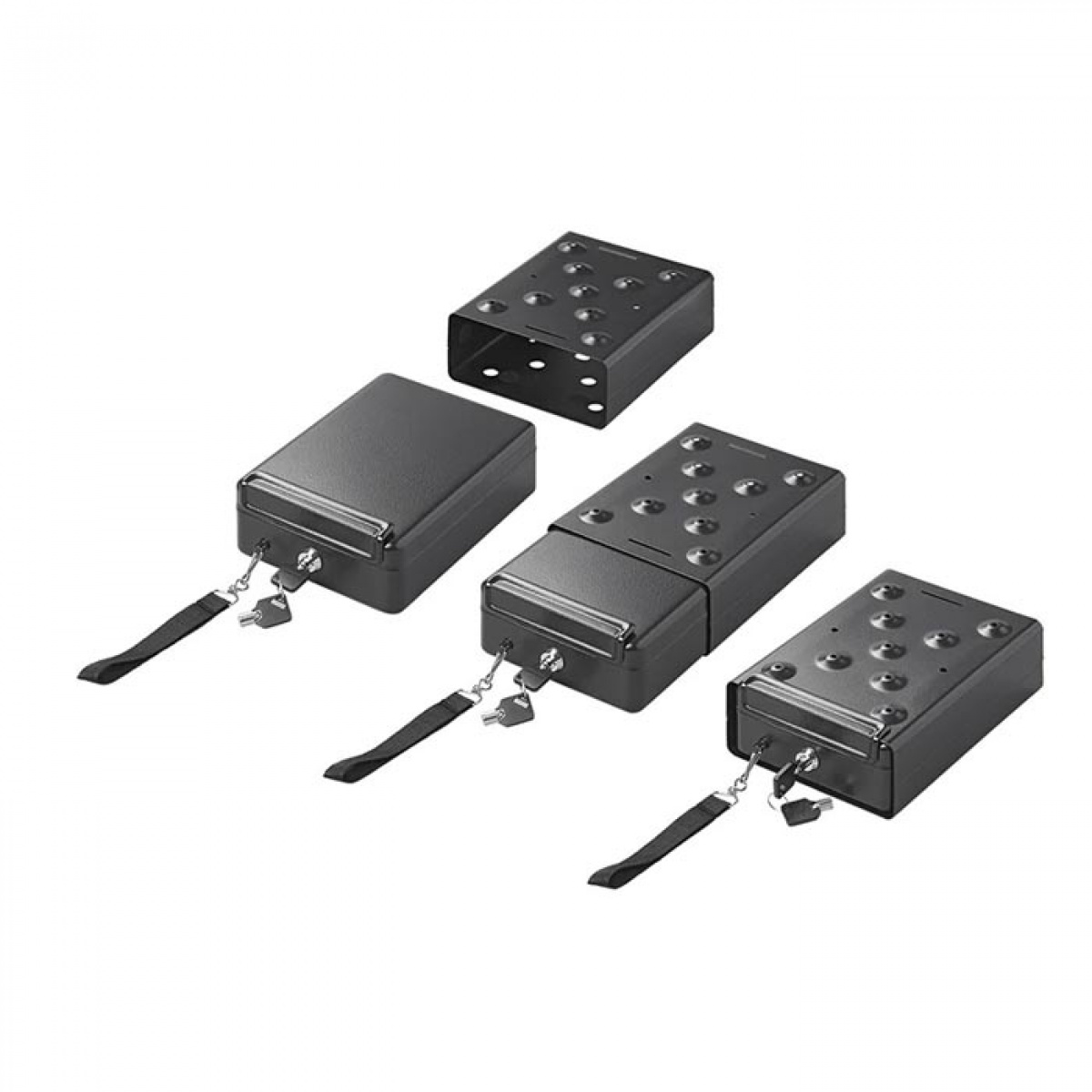 ProPlus Pengeskap Med Holder 225x165x85 mm i gruppen Annet / Sikkerhet / Sikkerhetsskap hos Campmarket (78416)