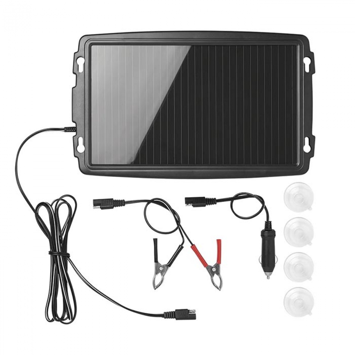 ProPlus Solcellelader 12V 2,4W i gruppen Campingvogn & Bobilt / Elektronikk / Batterier & Omformere / Batterilader hos Campmarket (78420)
