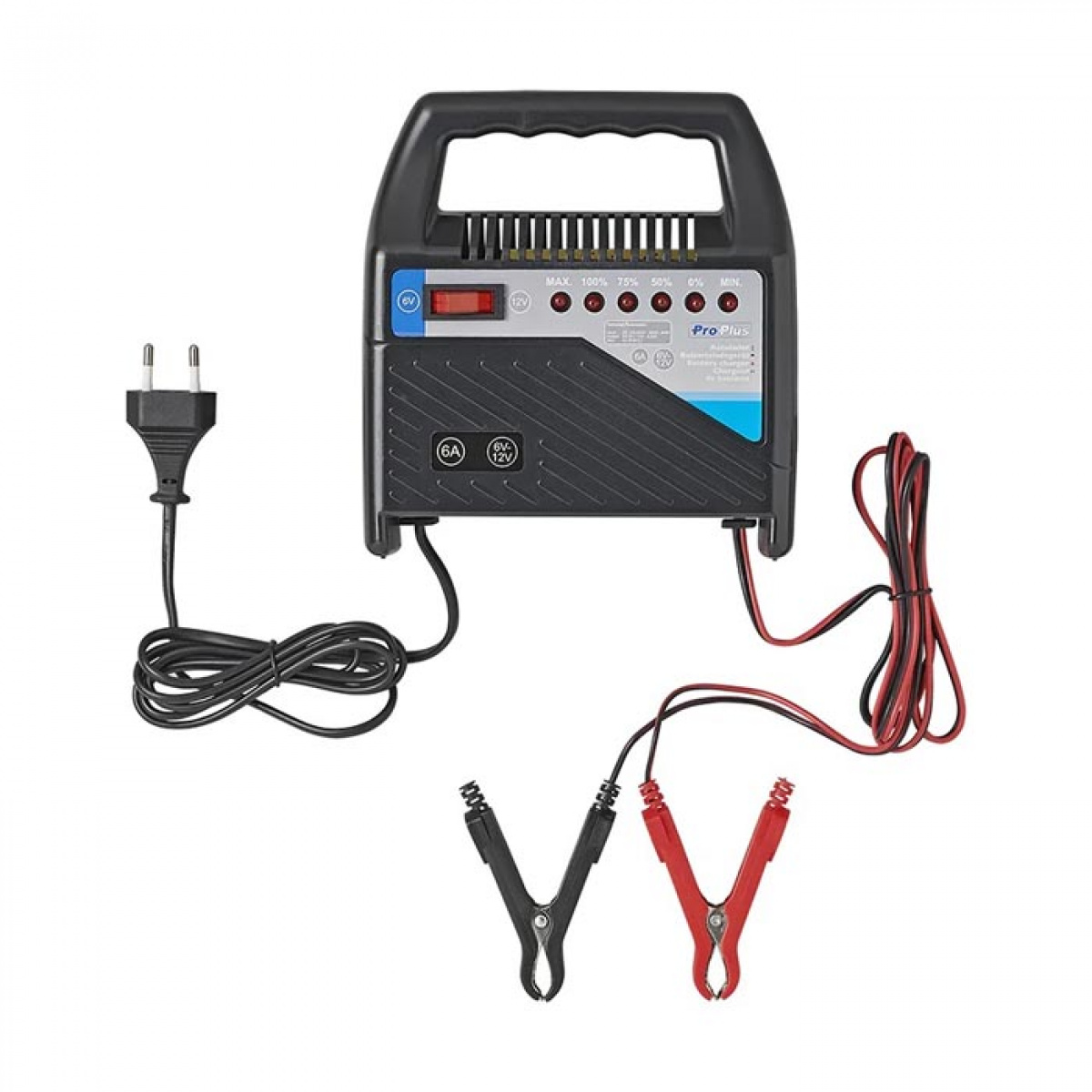ProPlus Batterilader 6V/12V 6Amp. i gruppen Campingvogn & Bobilt / Elektronikk / Batterier & Omformere / Batterilader hos Campmarket (78421)