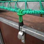 ProPlus Metallkrok Med Elastisk Løkke For Tilhenger Nett 4 stk