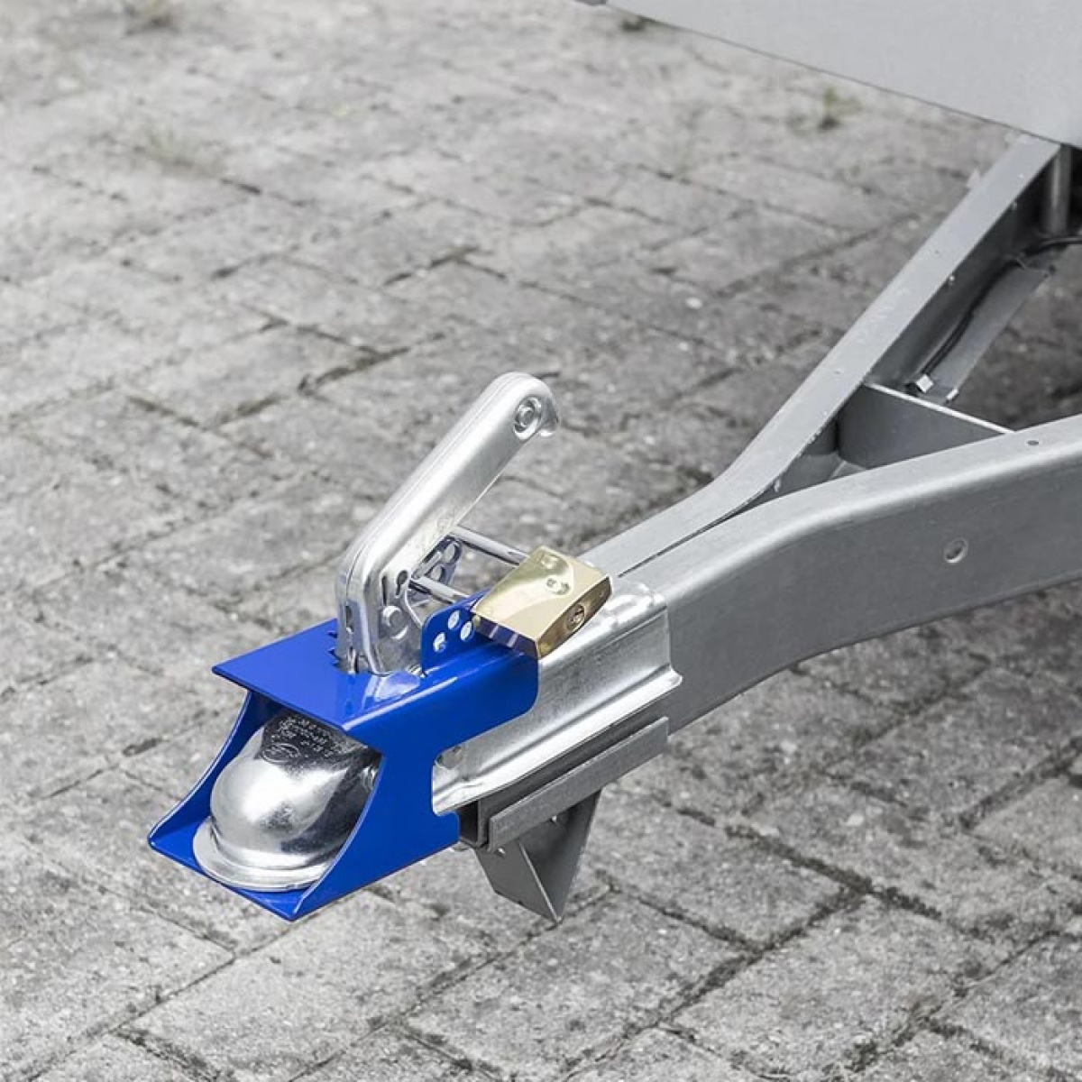 ProPlus Koblingslås Med Hengelås i gruppen Campingvogn & Bobilt / Chassis / Flyttehjelp/Koblingshjelp / Glidelås hos Campmarket (78446)