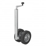 ProPlus Støttehjul Dobbelt 48 Gummidekk 200 x 50 mm