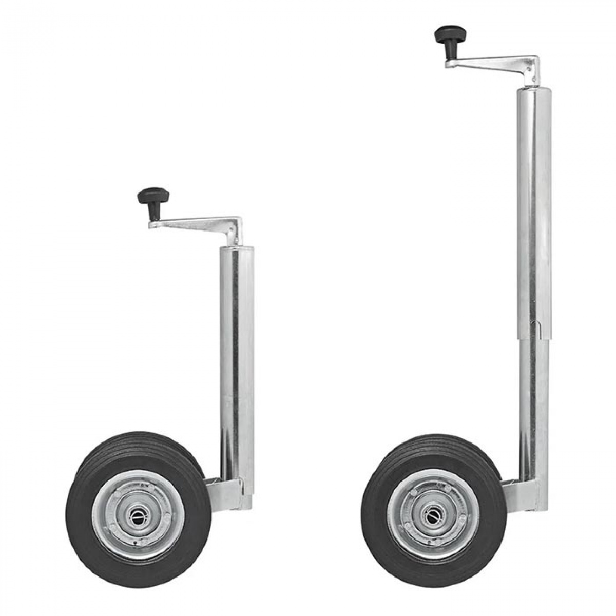 ProPlus Støttehjul Dobbelt 48 Gummidekk 200 x 50 mm i gruppen Campingvogn & Bobilt / Chassis / Støttehjul hos Campmarket (78450)
