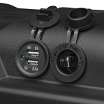 ProPlus Batteriboks 35x18x23cm 2xUSB uttak 1x 12V uttak - Voltmåler