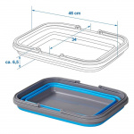 ProPlus Diskbalje 16 l Sammenleggbar ProPlus Diskbalje 16 l Sammenleggbar