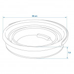 ProPlus Sammenleggbar Bøtte 15 liter ProPlus Sammenleggbar Bøtte 15 liter