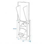 ProPlus Elingang CEE Rektangulær Svart ProPlus Elingang CEE Rektangulær Svart
