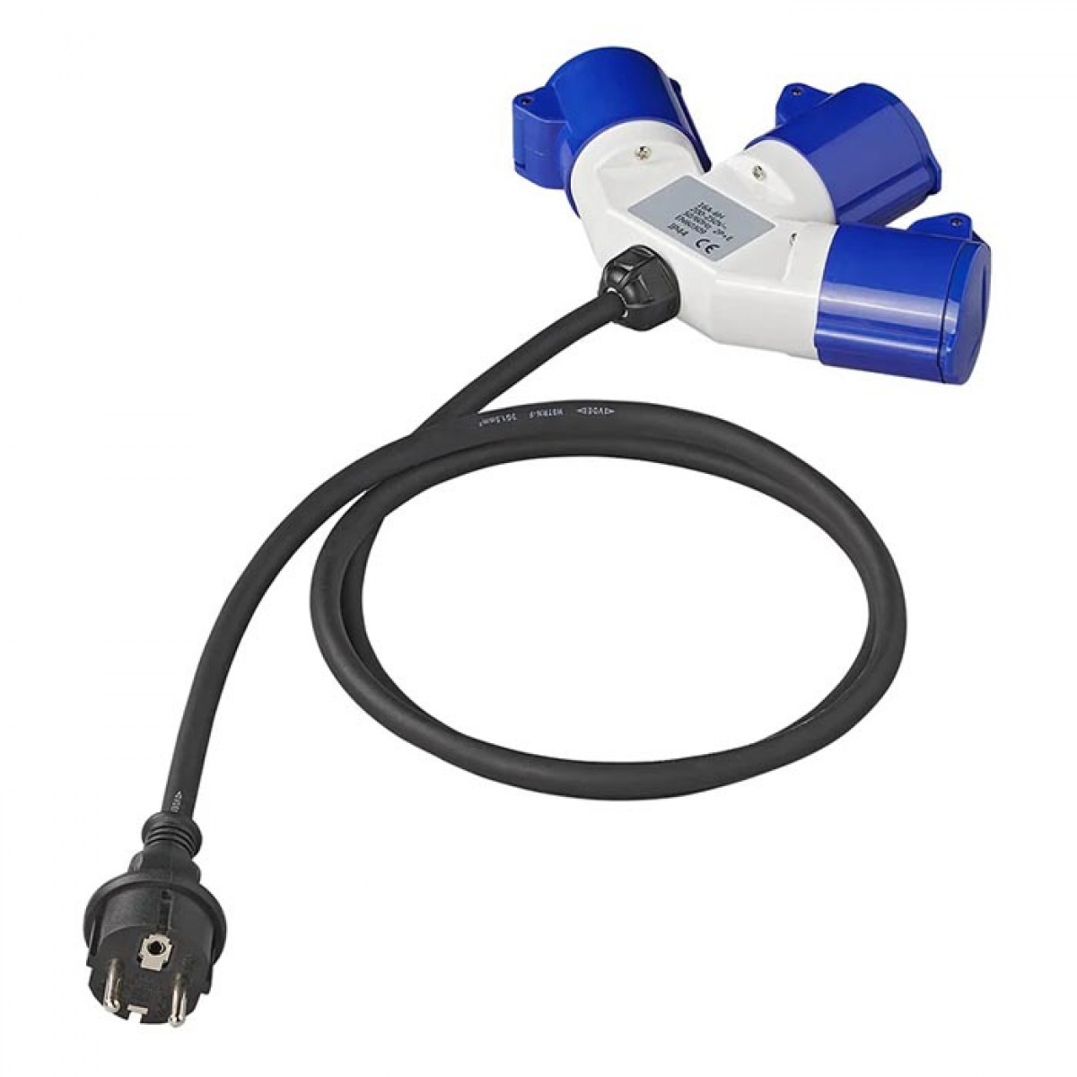 ProPlus Tilkoblingskabel 150 cm 230V Til 3xCEE i gruppen Campingvogn & Bobilt / Elektronikk / Tilkoblingskabler hos Campmarket (78483)