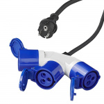 ProPlus Tilkoblingskabel 150 cm 230V Til 3xCEE