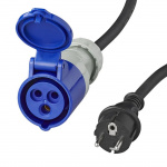 ProPlus Tilkoblingskabel 40cm 230V Til CEE