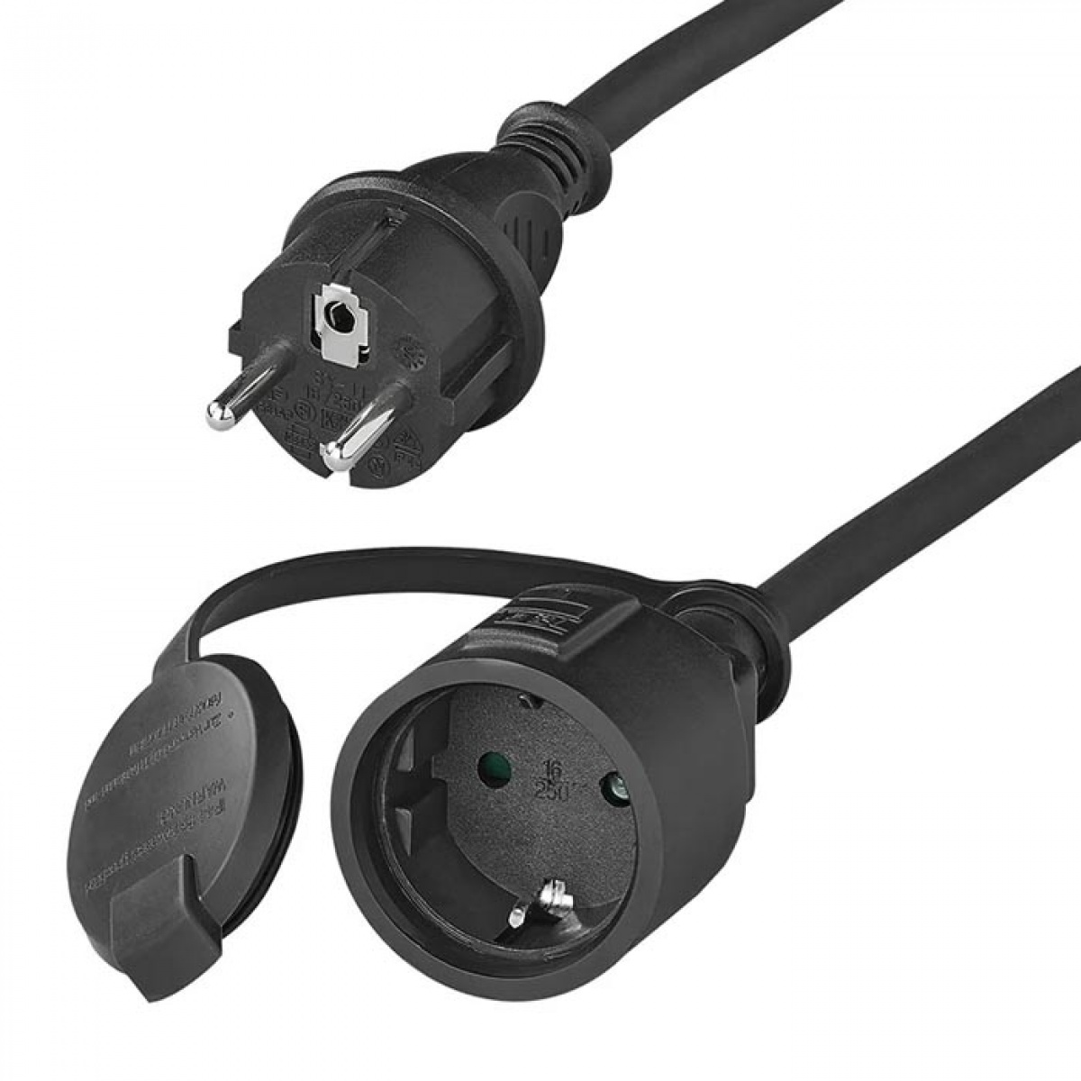 ProPlus 230V Tilkoblingskabel 25m i gruppen Campingvogn & Bobilt / Elektronikk / Tilkoblingskabler hos Campmarket (78502)