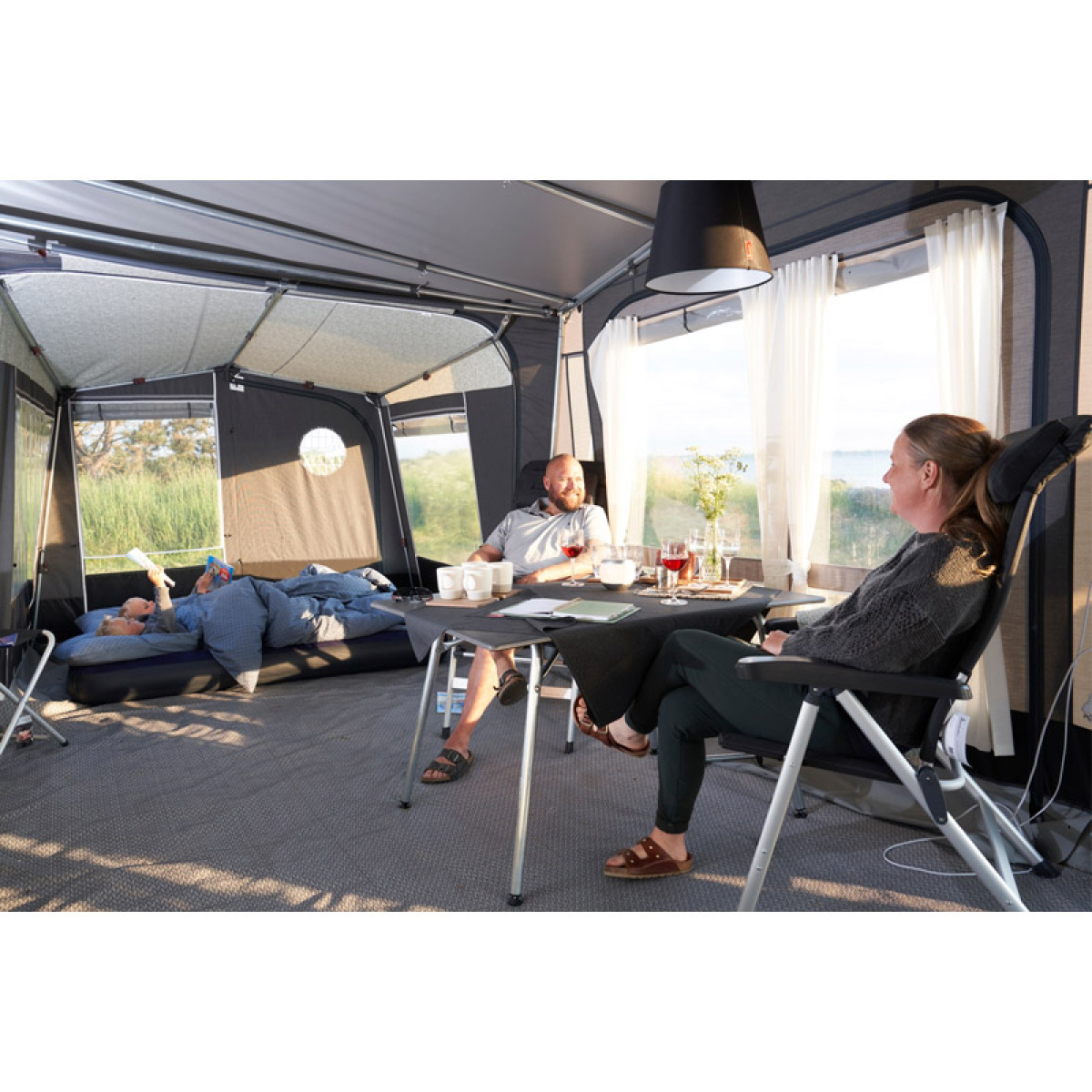 Isabella Nordic 300 i gruppen Fortelt & Markiser / Fortelt Campingvogn / A-måttstelt / Dyp 3,0m hos Campmarket (78588)