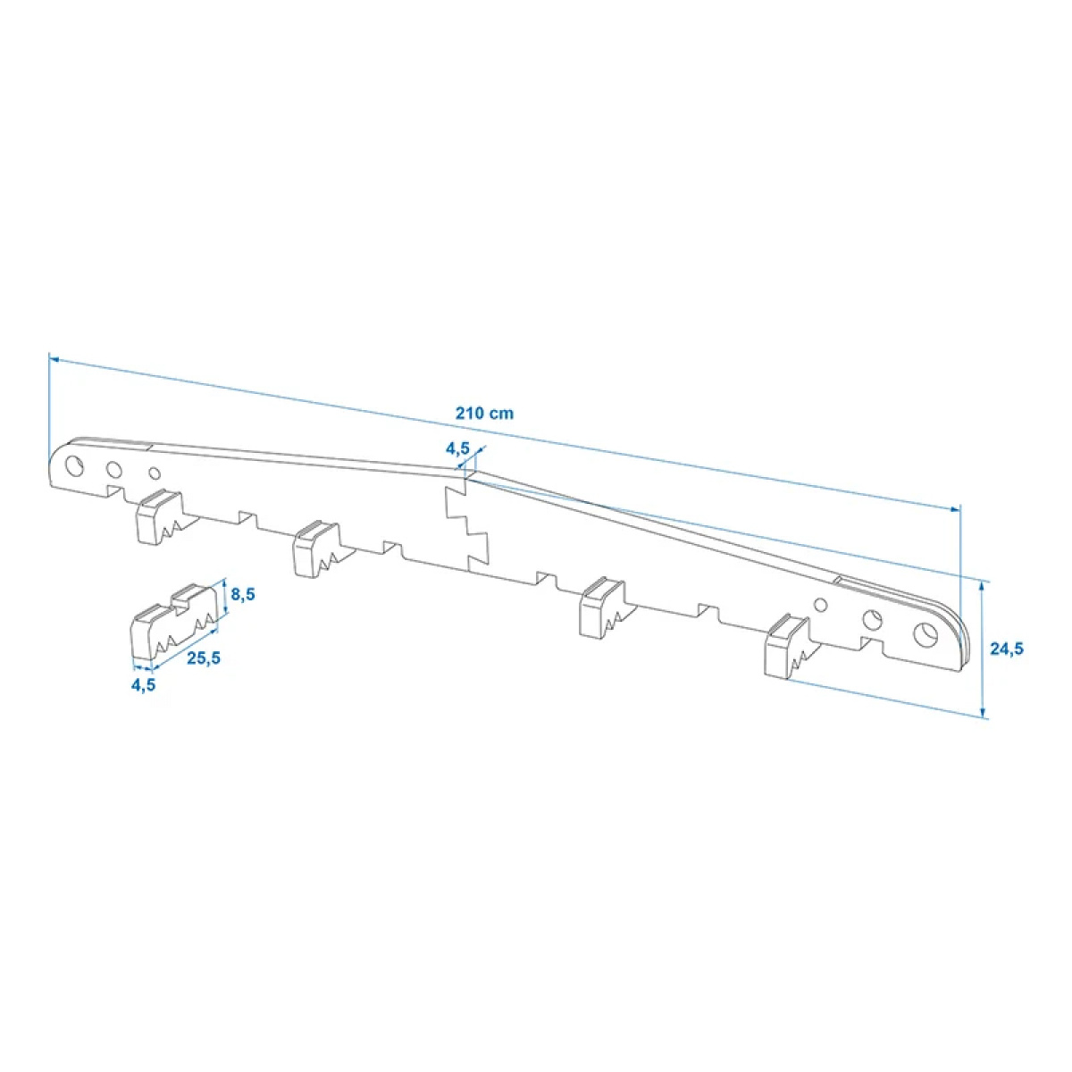 ProPlus Takdistanse Til Overdrag 1-Pack i gruppen Campingvogn & Bobilt / Tekstilmatter & Overdrag / Overdrag hos Campmarket (78596)