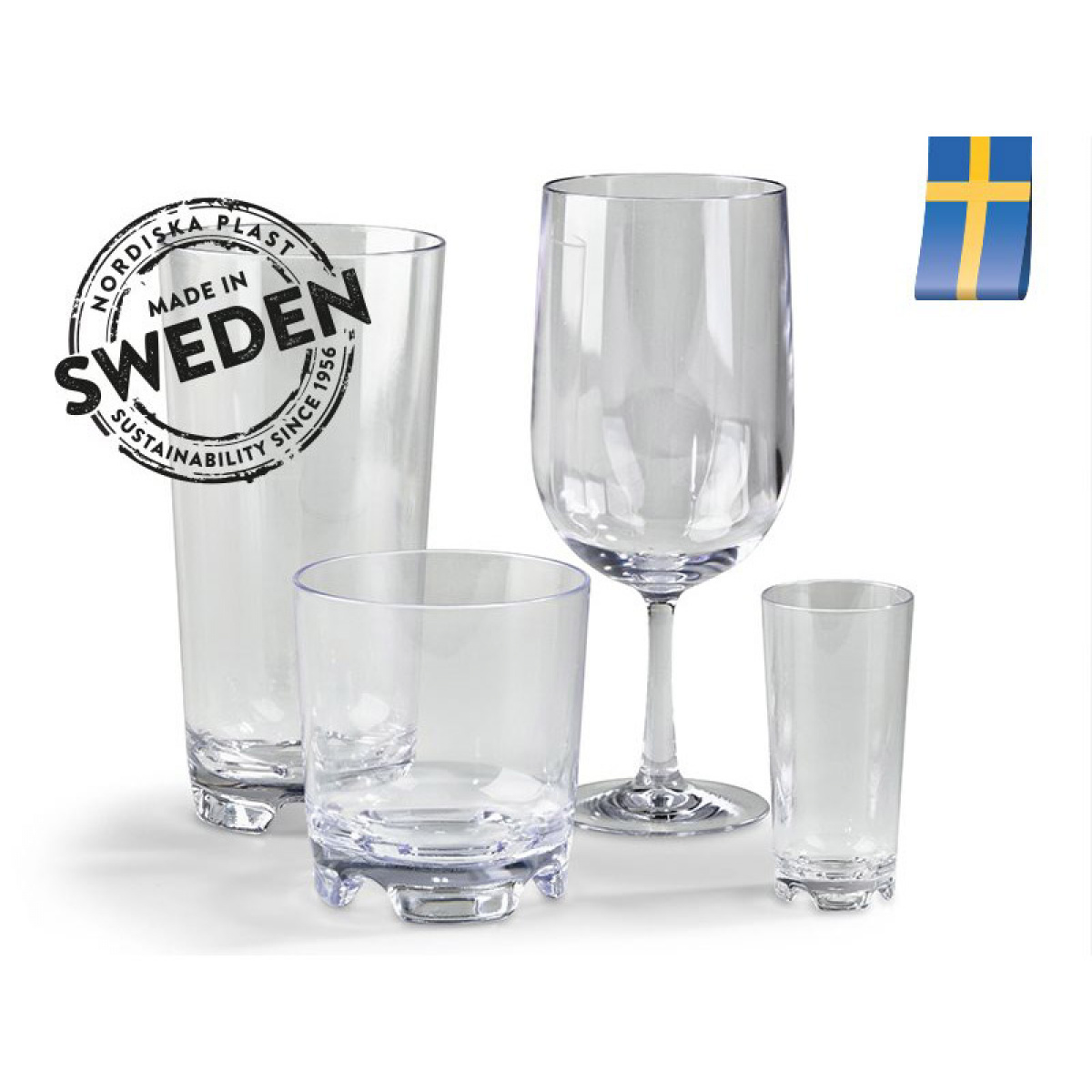 Ølglass Chrystal 50 cl i gruppen Husholdning & Kjøkken / Glass & Krus / Ølglass hos Campmarket (78731)