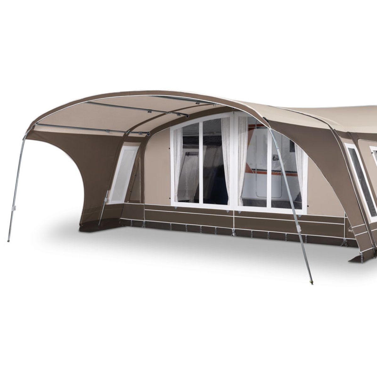 Dorema Sidevegger 2-Pack Til Soltak Onyx 270 Beige i gruppen Fortelt & Markiser / Tilbehør-Deler / Tilbehør A-målstelt / Tilbehør Dorema hos Campmarket (78841)