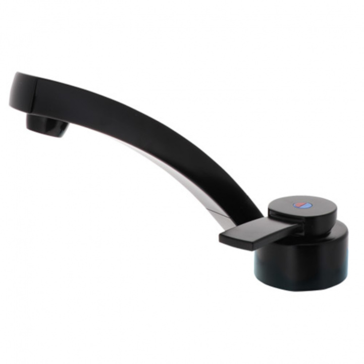 Komet Blandare Florenz Svart i gruppen Vann & Sanitær / Vann / Vannkraner / Kaldt & Varmt vannkraner hos Campmarket (78871)