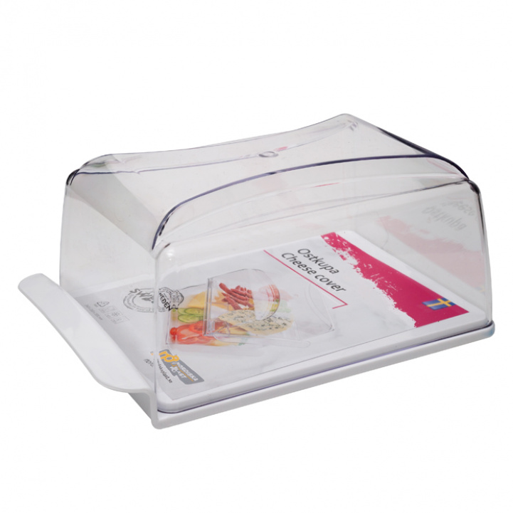 Ostkupa Glasskl./Hvit i gruppen Husholdning & Kjøkken / Kjøkkenutstyr / Mat & Lageroppbevaring hos Campmarket (79033)