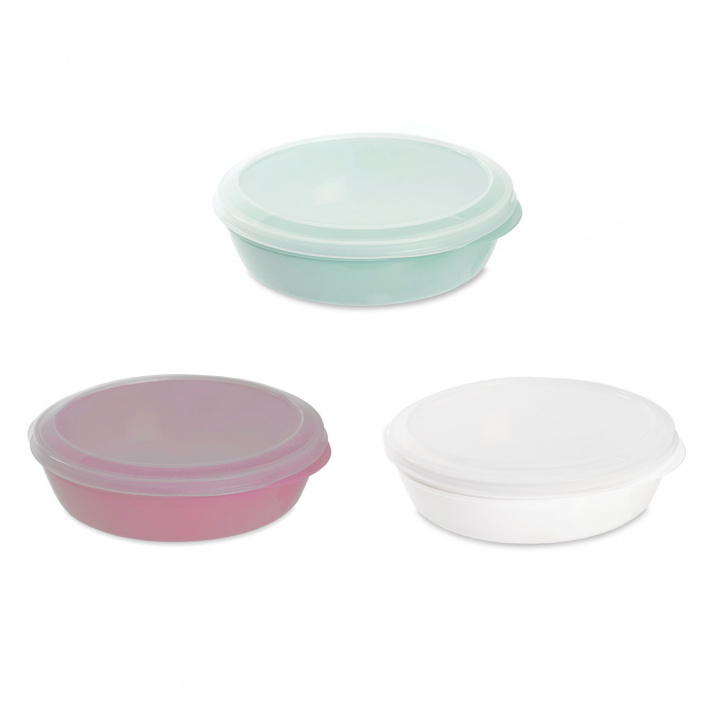 Matboks Rund 1,1L i gruppen Husholdning & Kjøkken / Kjøkkenutstyr / Mat & Lageroppbevaring hos Campmarket (79062)