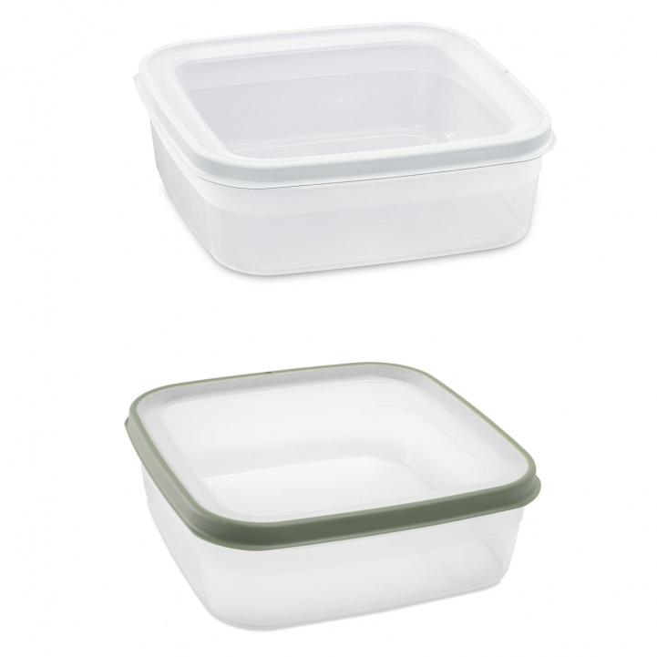 Oppbevaringsboks 1,6L Kvadrat i gruppen Husholdning & Kjøkken / Kjøkkenutstyr / Mat & Lageroppbevaring hos Campmarket (79070)