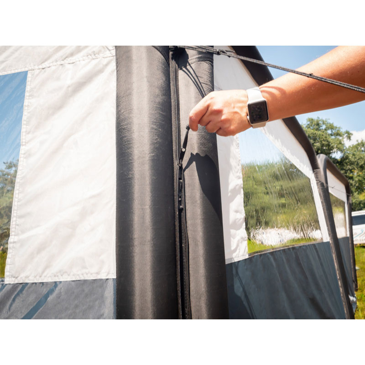 ReimoTent Vindskydd Helgoland 400 Air 400x155cm i gruppen Fortelt & Markiser / Vindskydd hos Campmarket (79159)