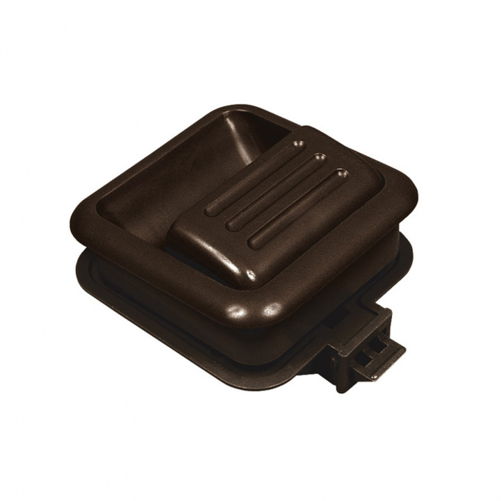 Reimo Møbelhåndtak Brun i gruppen Campingvogn & Bobilt / Lås & Beslag / Inv. Dør & Låslukker hos Campmarket (79202)