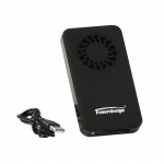 Bordgrill Vesuvio med vifte for grillkull Ø33cm