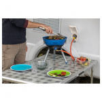 Party-Grill 400 med gasslange og hurtigkobling Party-Grill 400 med gasslange og hurtigkobling