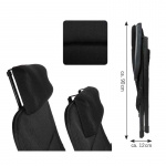 Camp4 Campingstol Malaga Breeze Plus Justerbart Hodepute