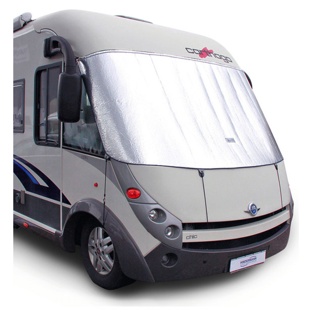 Hindermann Universal Frontisolering Helintegrert Boble i gruppen Campingvogn & Bobilt / Tekstilmatter & Overdrag / Isoleringsmatter / Øvrige Isolermatter hos Campmarket (79269)