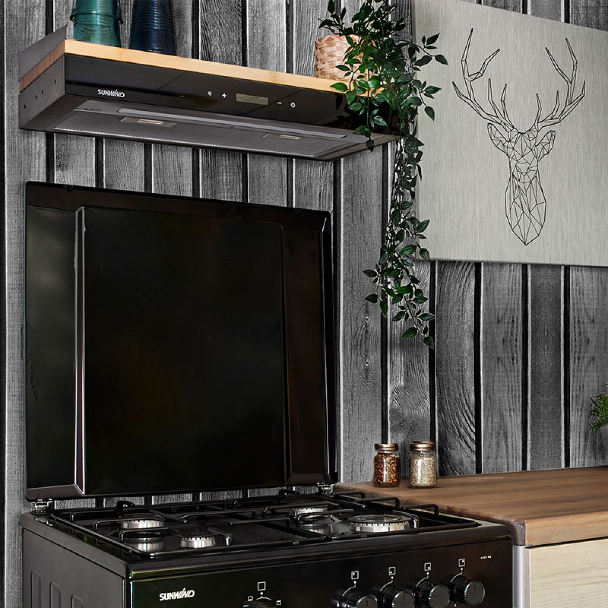 Sunwind Kjøkkenvifte Cuisine 50 cm 12V i gruppen Husholdning & Kjøkken / Kjøkkenapparater / Kjøkkenvifter hos Campmarket (79347)