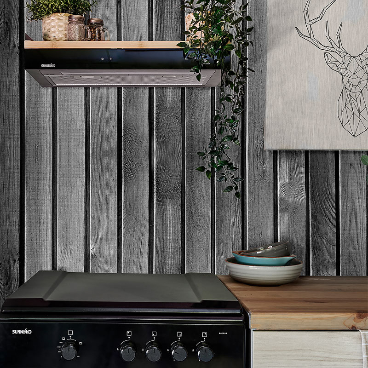 Sunwind Kjøkkenvifte Cuisine 50 cm 12V i gruppen Husholdning & Kjøkken / Kjøkkenapparater / Kjøkkenvifter hos Campmarket (79347)