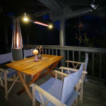 Sunwind Terrassvarmer Takmontert 230v Svart Sunwind Terrassvarmer Takmontert 230v Svart