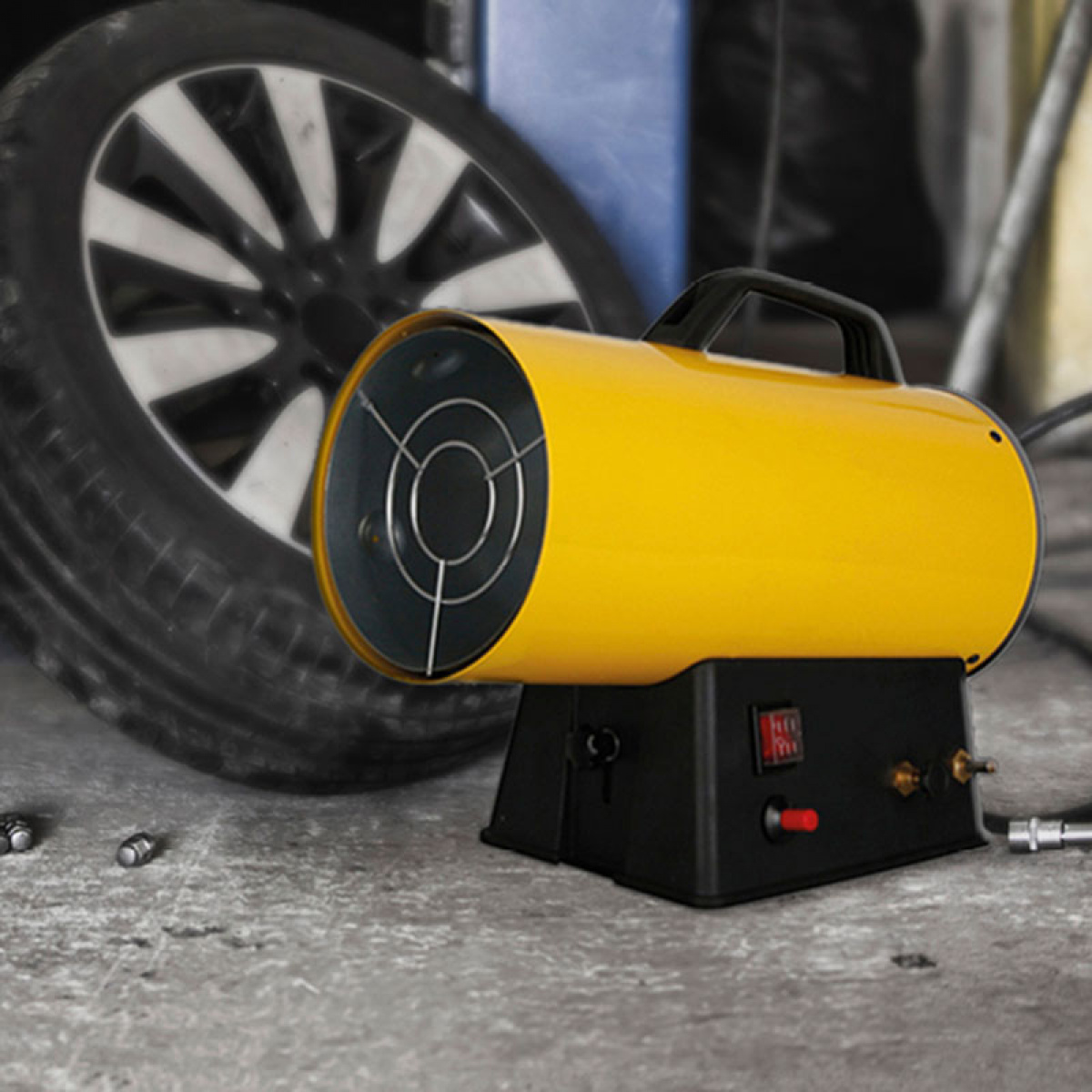 Sunwind Varmluftpistol Gass 10kW i gruppen Campingvogn & Bobilt / Varme, Kulde & Ventilasjon / Vifter & Peiser hos Campmarket (79356)