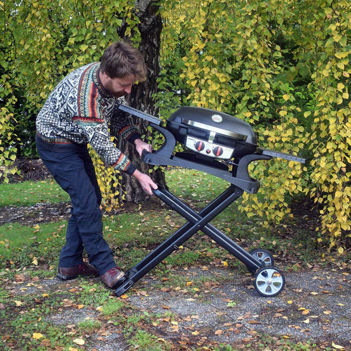 Sunwind Gassgrill Helle i gruppen Husholdning & Kjøkken / Griller / Gassgrill hos Campmarket (79359)