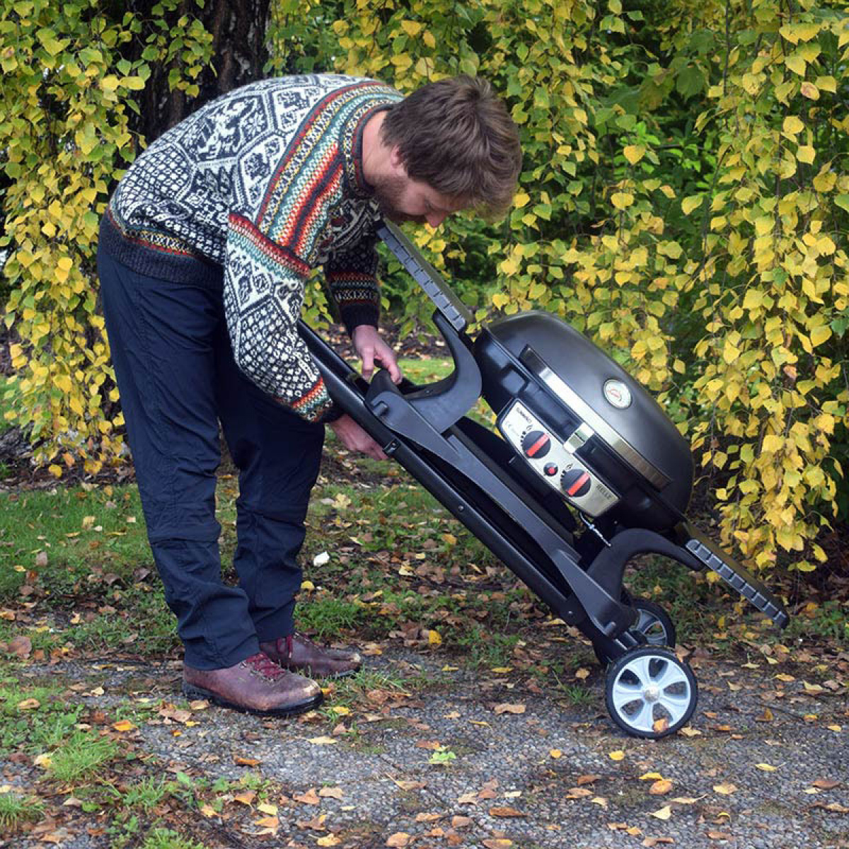 Sunwind Gassgrill Helle i gruppen Husholdning & Kjøkken / Griller / Gassgrill hos Campmarket (79359)