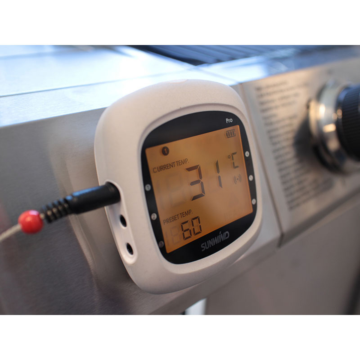 Sunwind Grilltermometer Torunn i gruppen Husholdning & Kjøkken / Griller / Grilltilbehør hos Campmarket (79373)