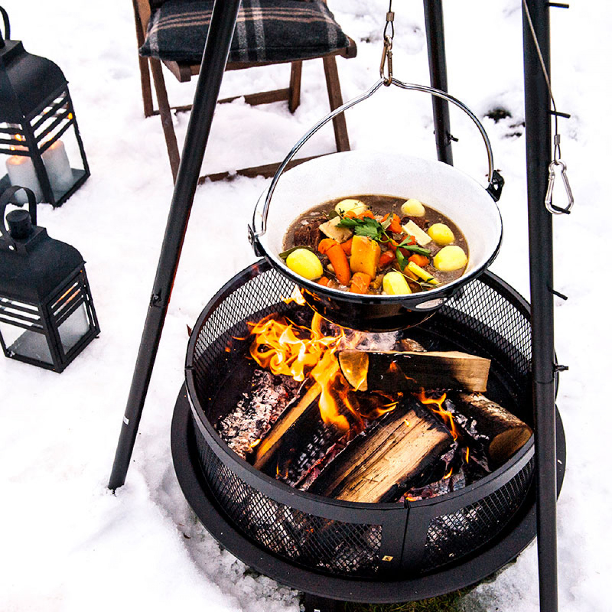 Sunwind Bålpanne Ask i gruppen Husholdning & Kjøkken / Griller / Øvrige griller hos Campmarket (79382)
