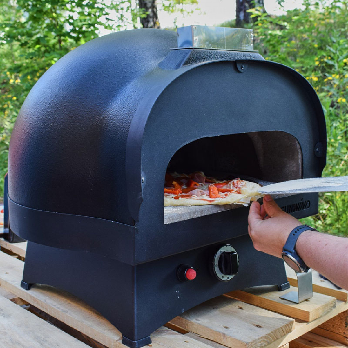 Sunwind Pizzaugn Runa Gass i gruppen Husholdning & Kjøkken / Griller / Øvrige griller hos Campmarket (79387)