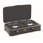 Sunwind Gasskomfyr Parker - 2-Brenner Grafitt