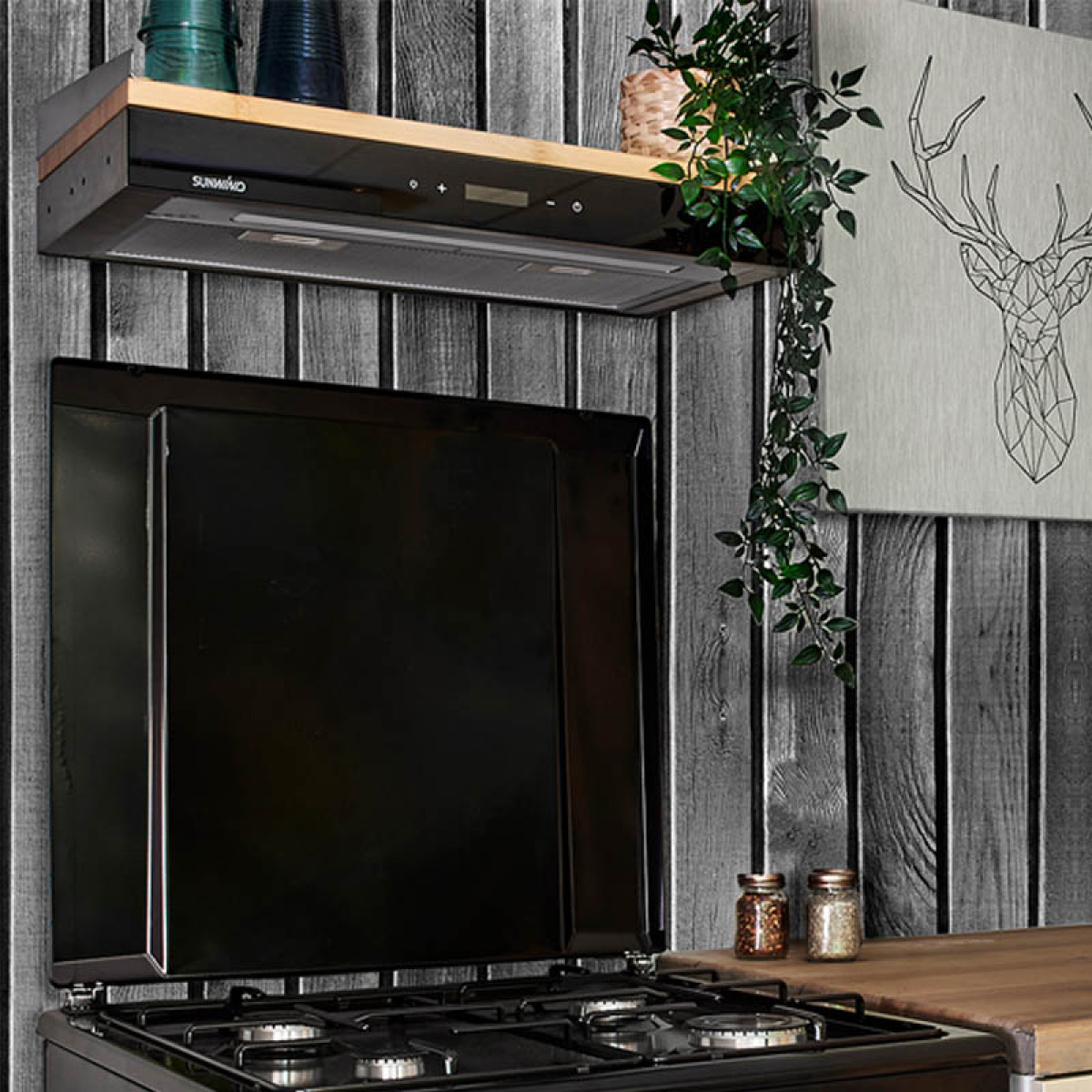 Sunwind Kjøkkenvifte Cuisine 60 cm 12v i gruppen Husholdning & Kjøkken / Kjøkkenapparater / Kjøkkenvifter hos Campmarket (79438)