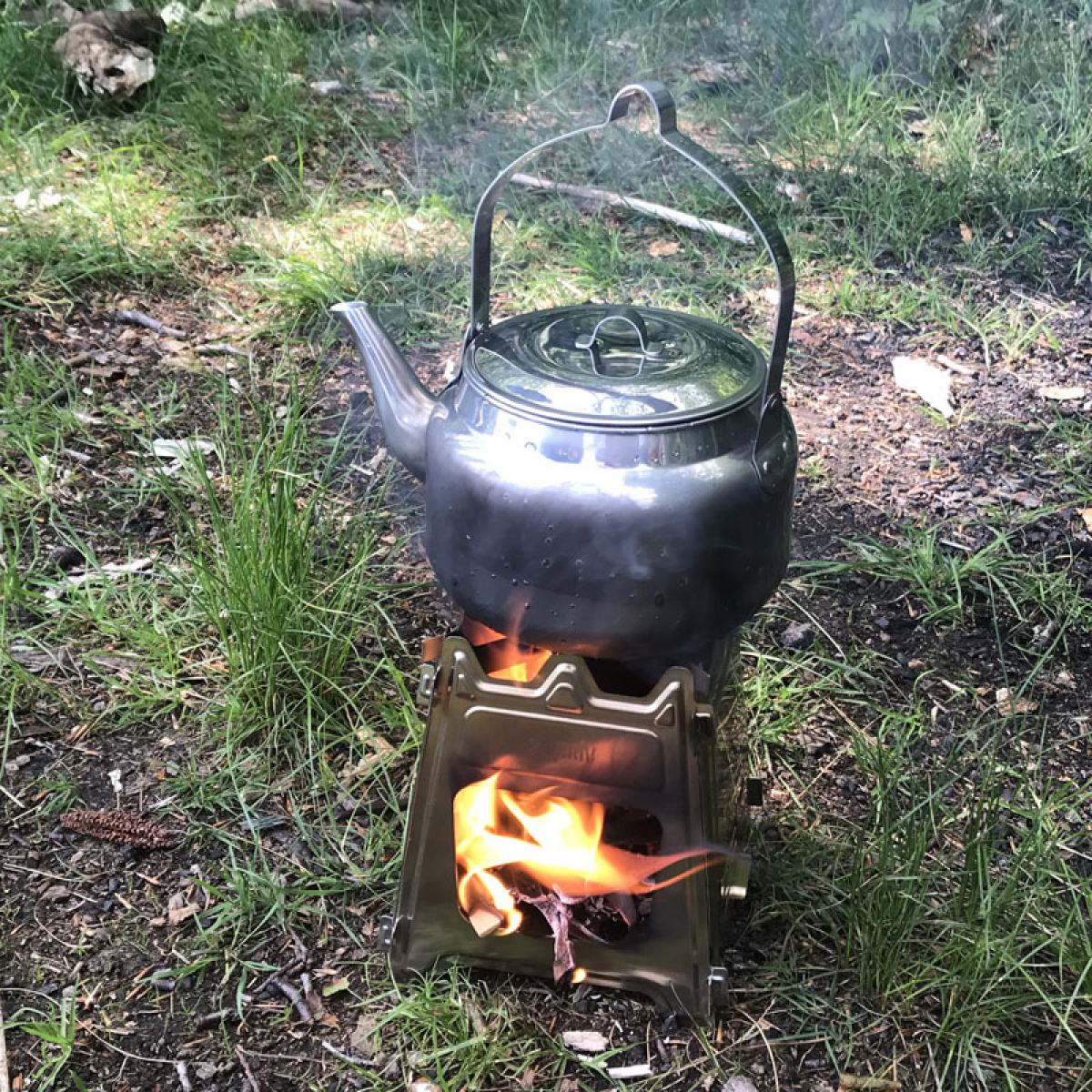 Utendørs komfyr Rustfri Inkl Veske i gruppen Utendørs / Campingkjøkken & Matredskap hos Campmarket (79602)