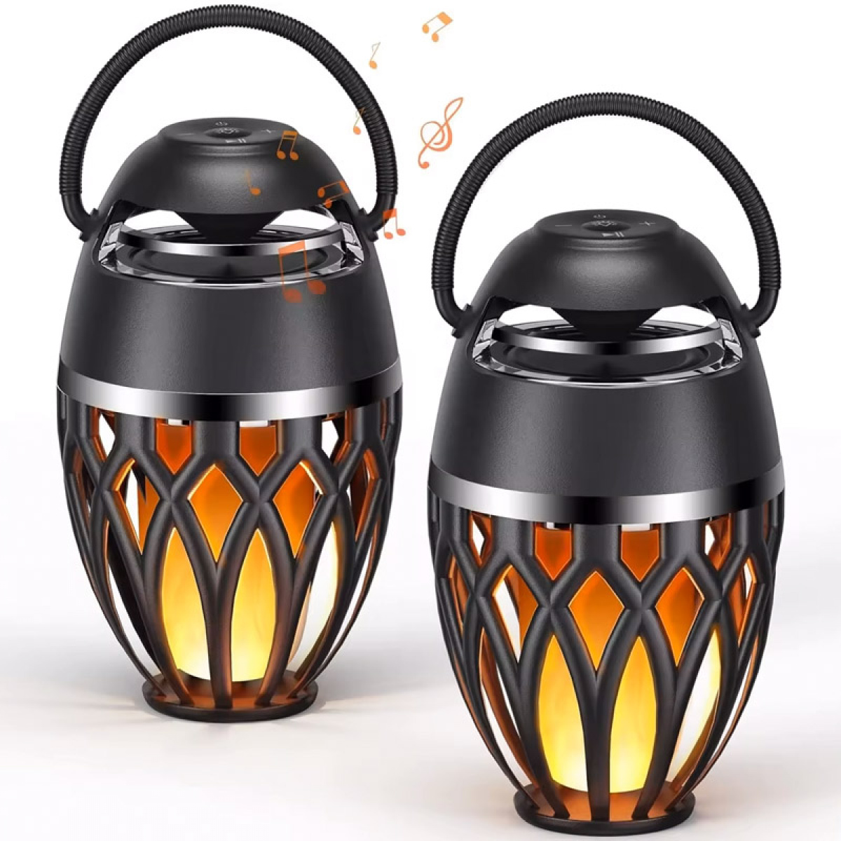 Flammende lampe med høyttaler BT i gruppen Hjem & Innredning / Belysning & Lykter hos Campmarket (79882)
