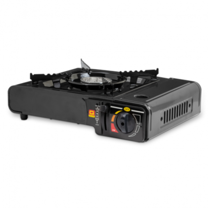 Gasskomfyr 1-plate med veske i gruppen Husholdning & Kjøkken / Kjøkkenapparater / Gasskomfyr hos Campmarket (79970)