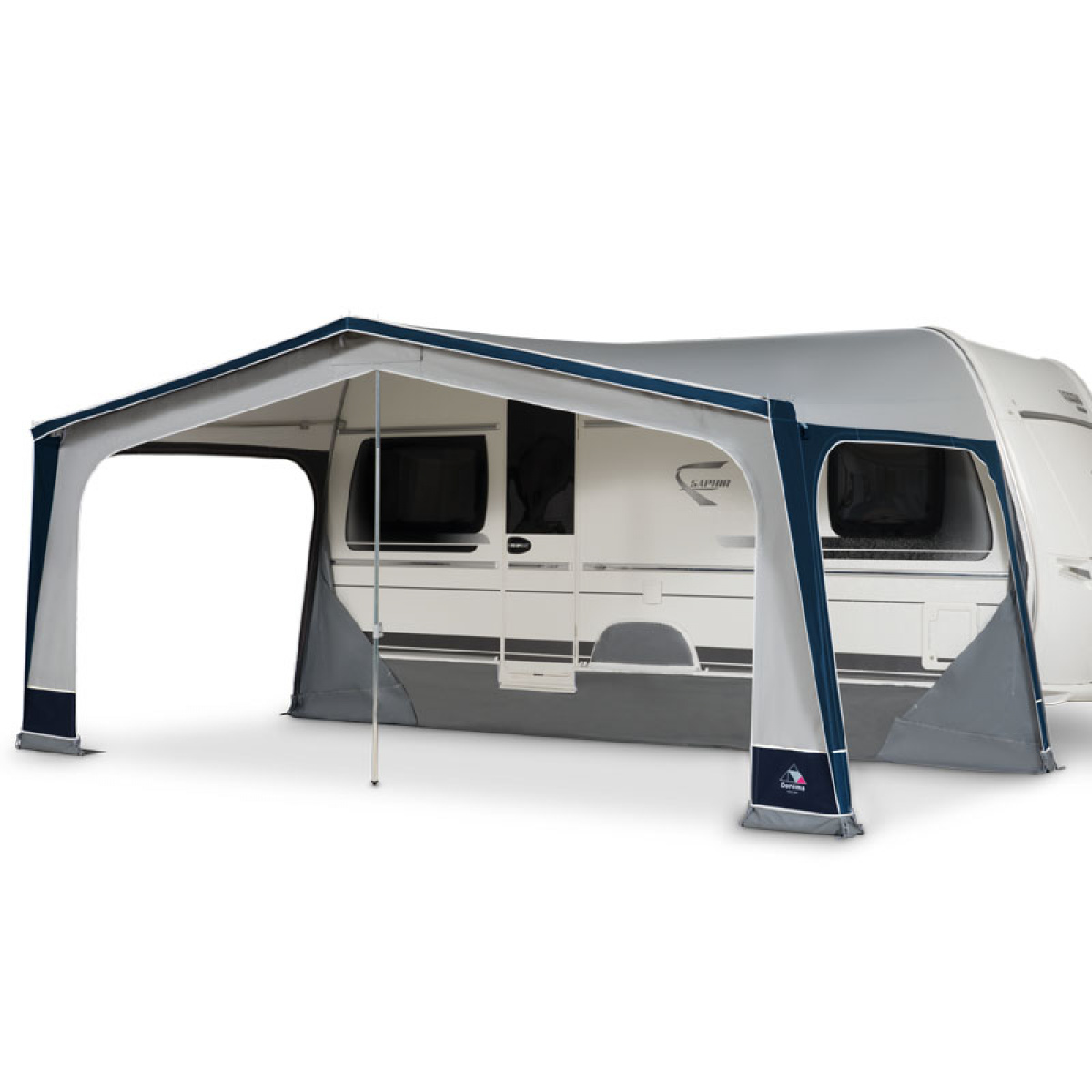 Doréma Monza 270 Blå i gruppen Fortelt & Markiser / Fortelt Campingvogn / A-måttstelt / Dyp 2,7m hos Campmarket (80140)