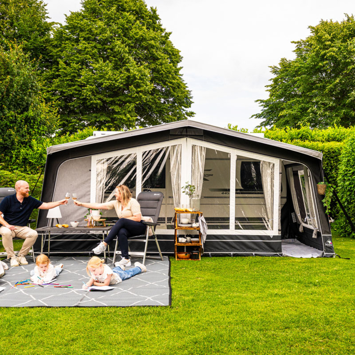 Doréma Diamond 270 Deluxe i gruppen Fortelt & Markiser / Fortelt Campingvogn / A-måttstelt / Dyp 2,7m hos Campmarket (80143)