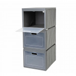 Oppbevaringsboks Sammenleggbar 3-Seksjoner