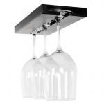 Glasholder vinglass svart