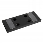 Glasholder vinglass svart