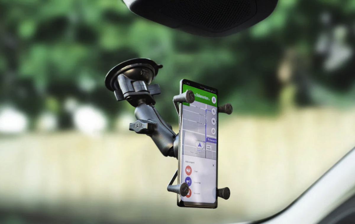 RAM Mounts X-Grip Telefonholder Sugekopp Stor i gruppen Annet / Tilbehør til telefon og nettbrett hos Campmarket (80216)